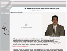Tablet Screenshot of dr-sanchez.com